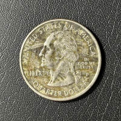 【铜匠收藏】★第136场★客户代拍 散币场，无寄存！！无佣金，30包邮。不满30元，支付5元运费。《接受代拍 代送NGC评级》 - 美国1999D佐治亚州25美分铜币