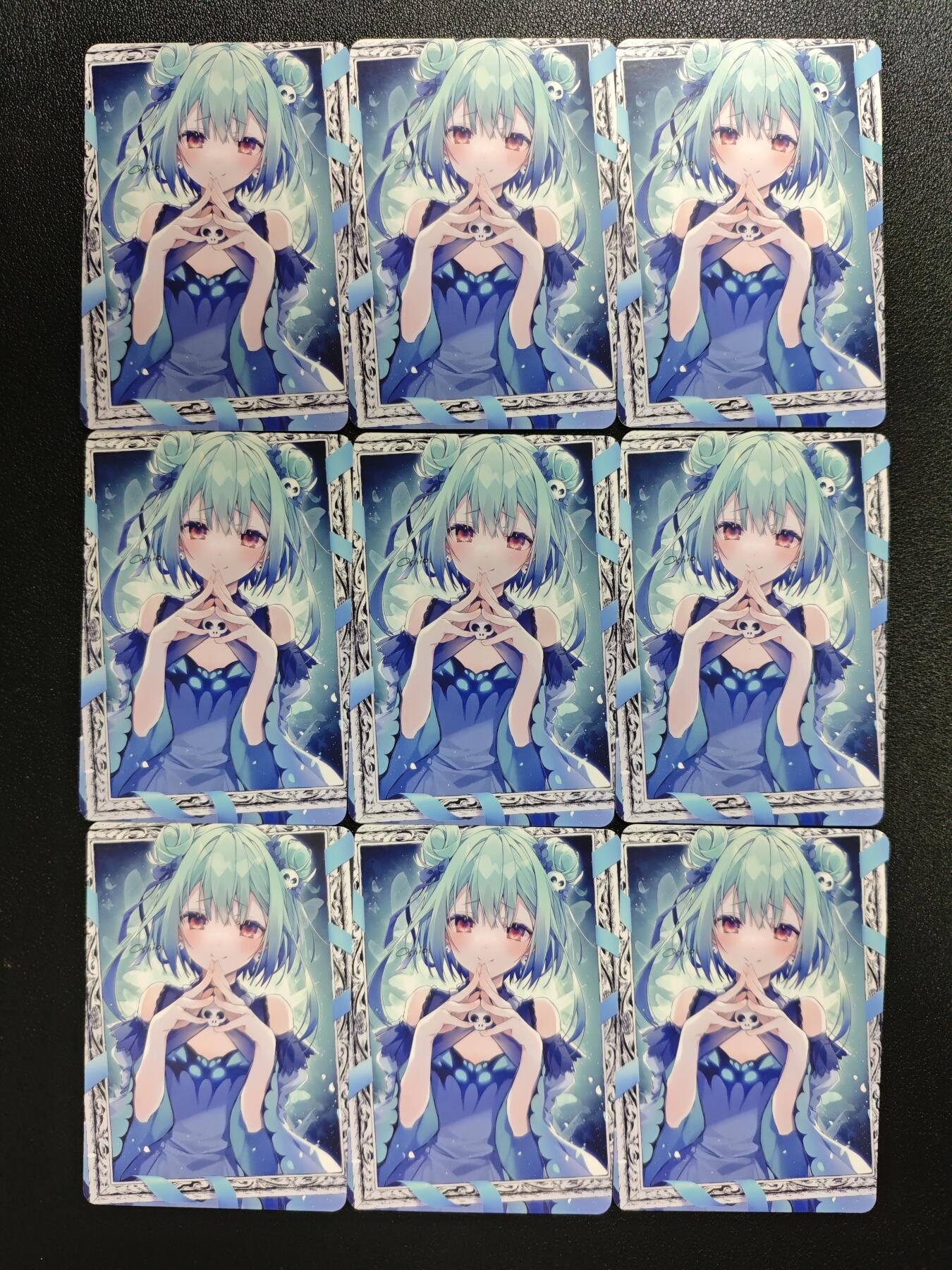 天玑星卡拍第161期《1.15周四截拍》持续收拍收评中 满赠卡需备注 宁缺卡牌 动漫美女 粗彩 九张