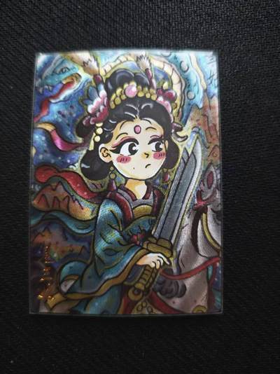 满200包邮！！龙虎卡牌-七二场（满200元包邮，无佣金，每周六结拍，欢迎送拍） - 粗闪卡 扈三娘 