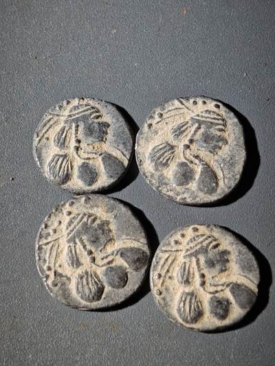 106期回流戒指饰品杂件纪念章丝路钱币专场 - B2丝路币一组