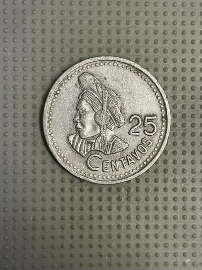 2026年第11场各国散币拍卖（总第161场）16.17两天外出，18号可以发货 - 危地马拉1997年25分