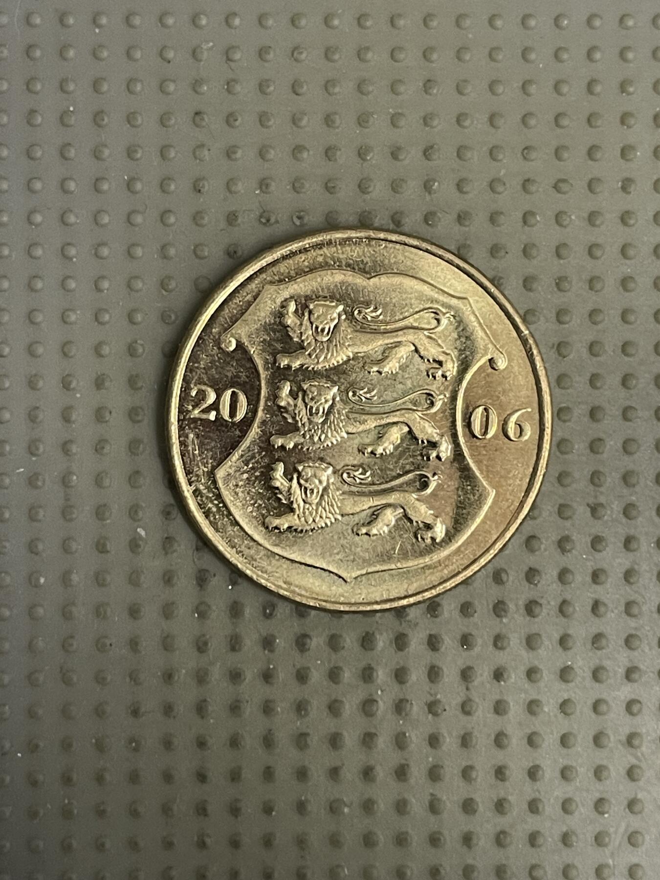 2026年第10场各国散币拍卖（总第160场）16.17两天外出，18号可以发货 爱沙尼亚2006年1克朗