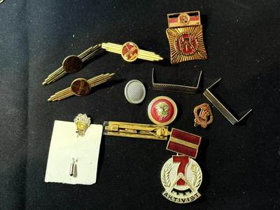 罗岚⭐爱藏⭐甄选专拍第四场-分享拍场赚佣（实体经营） - 民主德国勋赏一组（珐琅集体劳动 建设计划模范奖章）