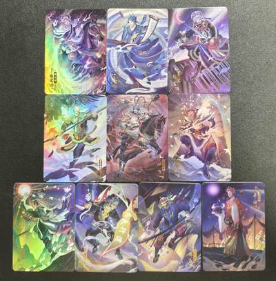 天玑星卡拍第161期《1.15周四截拍》持续收拍收评中 满赠卡需备注 - 宁缺卡牌 水浒传 彩闪 十张