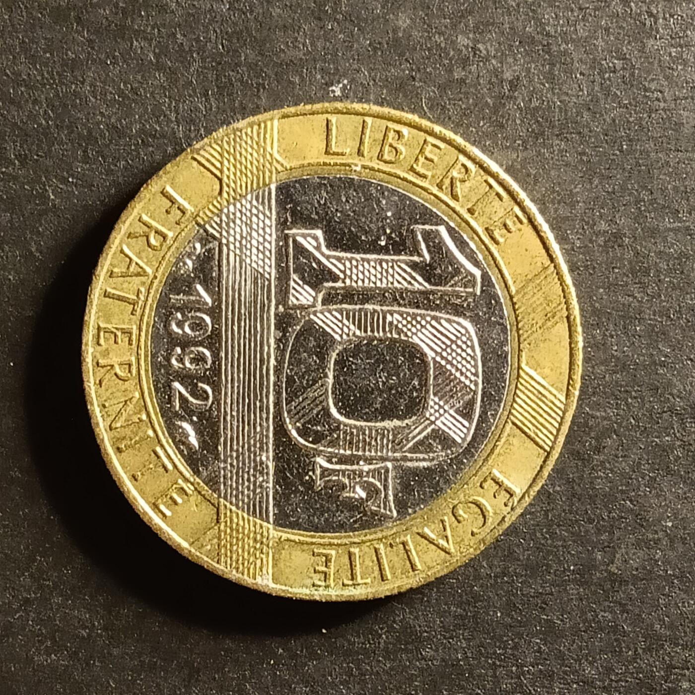 逸泉钱币2026A世界散币纸币纪念币专场A第一场 50 小天使 法国10法郎硬币