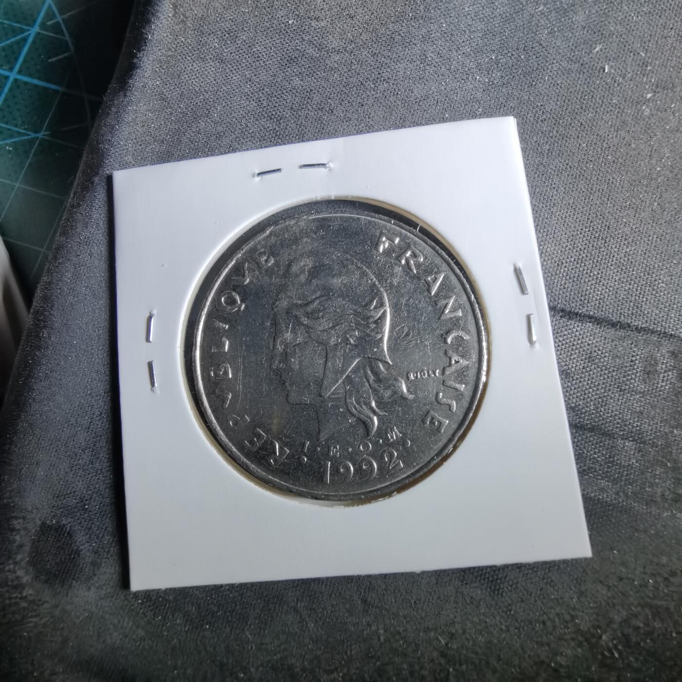 沼泽如烟--第960场 法属新喀里多尼亚1992年50法郎