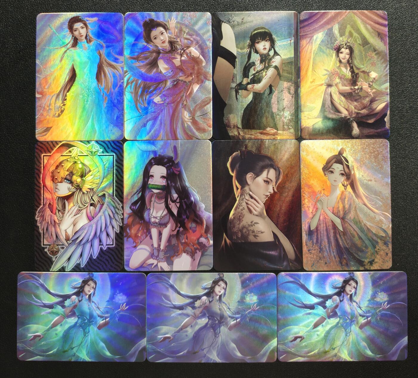 天玑星卡拍第161期《1.15周四截拍》持续收拍收评中 满赠卡需备注 宁缺卡牌 动漫美女 彩闪 十一张