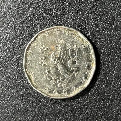 【铜匠收藏】★第136场★客户代拍 散币场，无寄存！！无佣金，30包邮。不满30元，支付5元运费。《接受代拍 代送NGC评级》 - 2009年捷克2克朗镍币