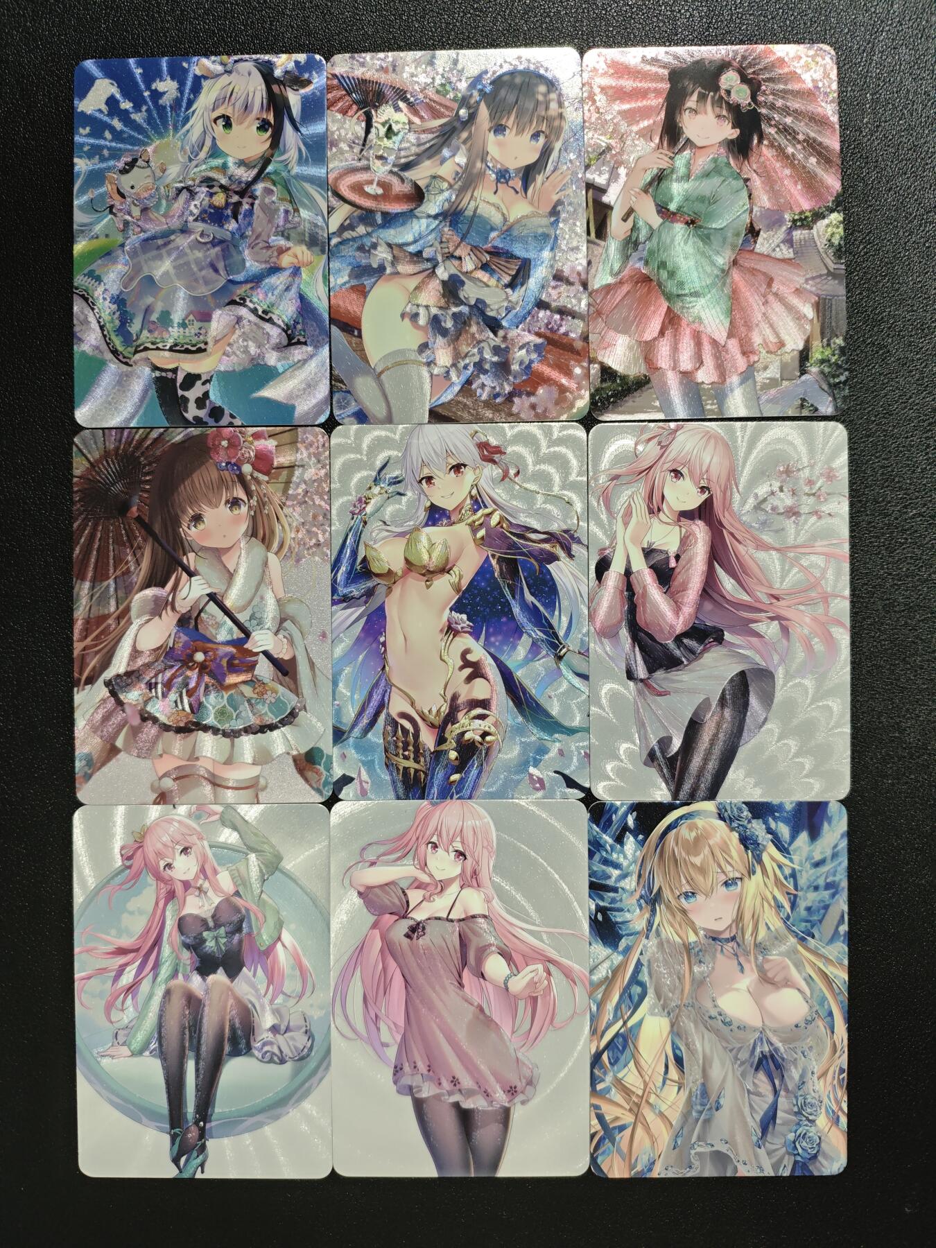 天玑星卡拍第161期《1.15周四截拍》持续收拍收评中 满赠卡需备注 宁缺卡牌 动漫美女 粗闪 九张