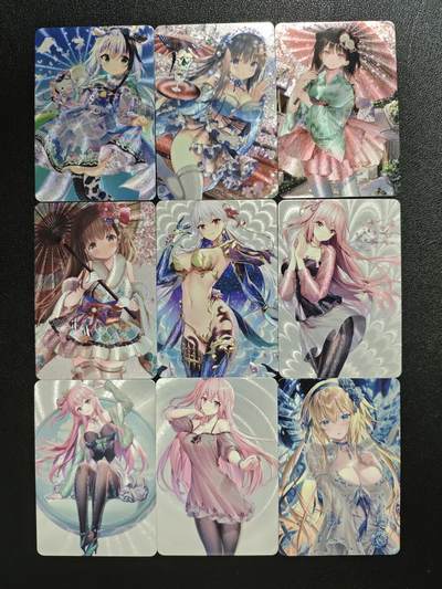 天玑星卡拍第161期《1.15周四截拍》持续收拍收评中 满赠卡需备注 - 宁缺卡牌 动漫美女 粗闪 九张