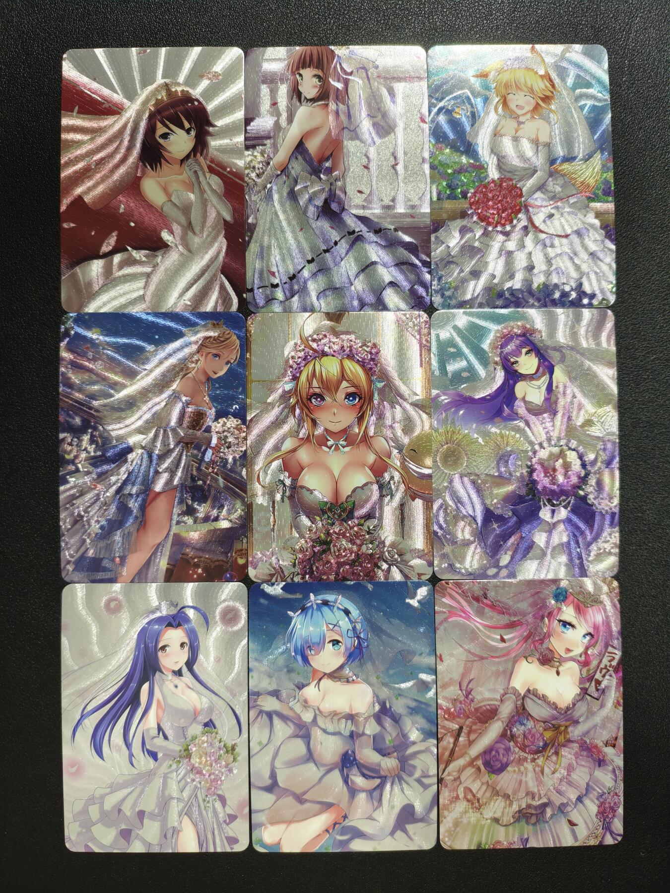 天玑星卡拍第161期《1.15周四截拍》持续收拍收评中 满赠卡需备注 宁缺卡牌 动漫美女 粗闪 九张