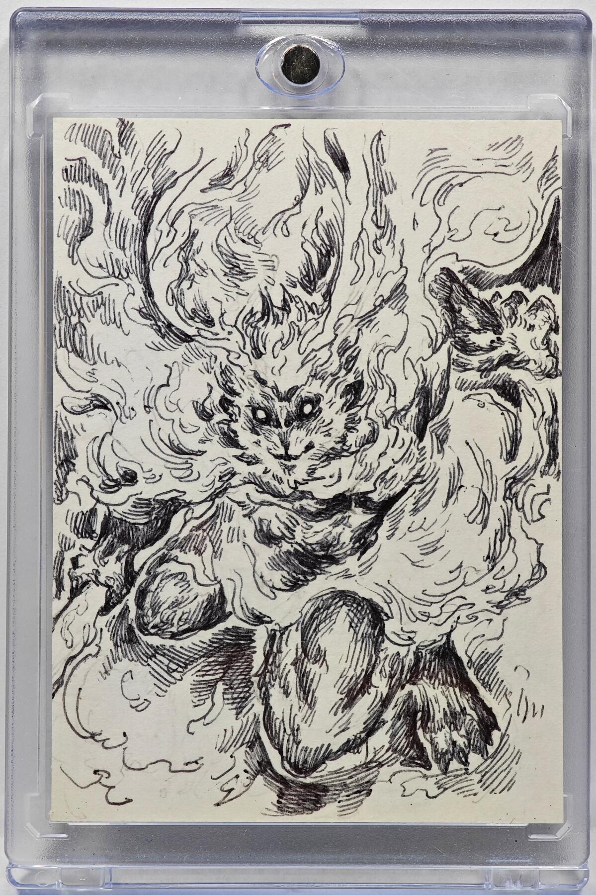 白泽拍卖卡牌手绘专场第31期（岁寒知松柏 春意已可期）