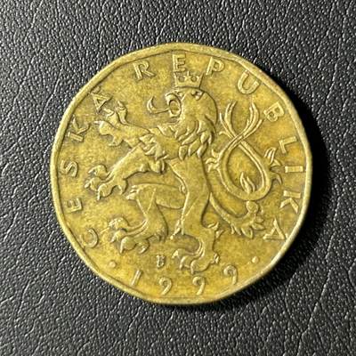 【铜匠收藏】★第136场★客户代拍 散币场，无寄存！！无佣金，30包邮。不满30元，支付5元运费。《接受代拍 代送NGC评级》 - 1999年捷克20克朗铜币