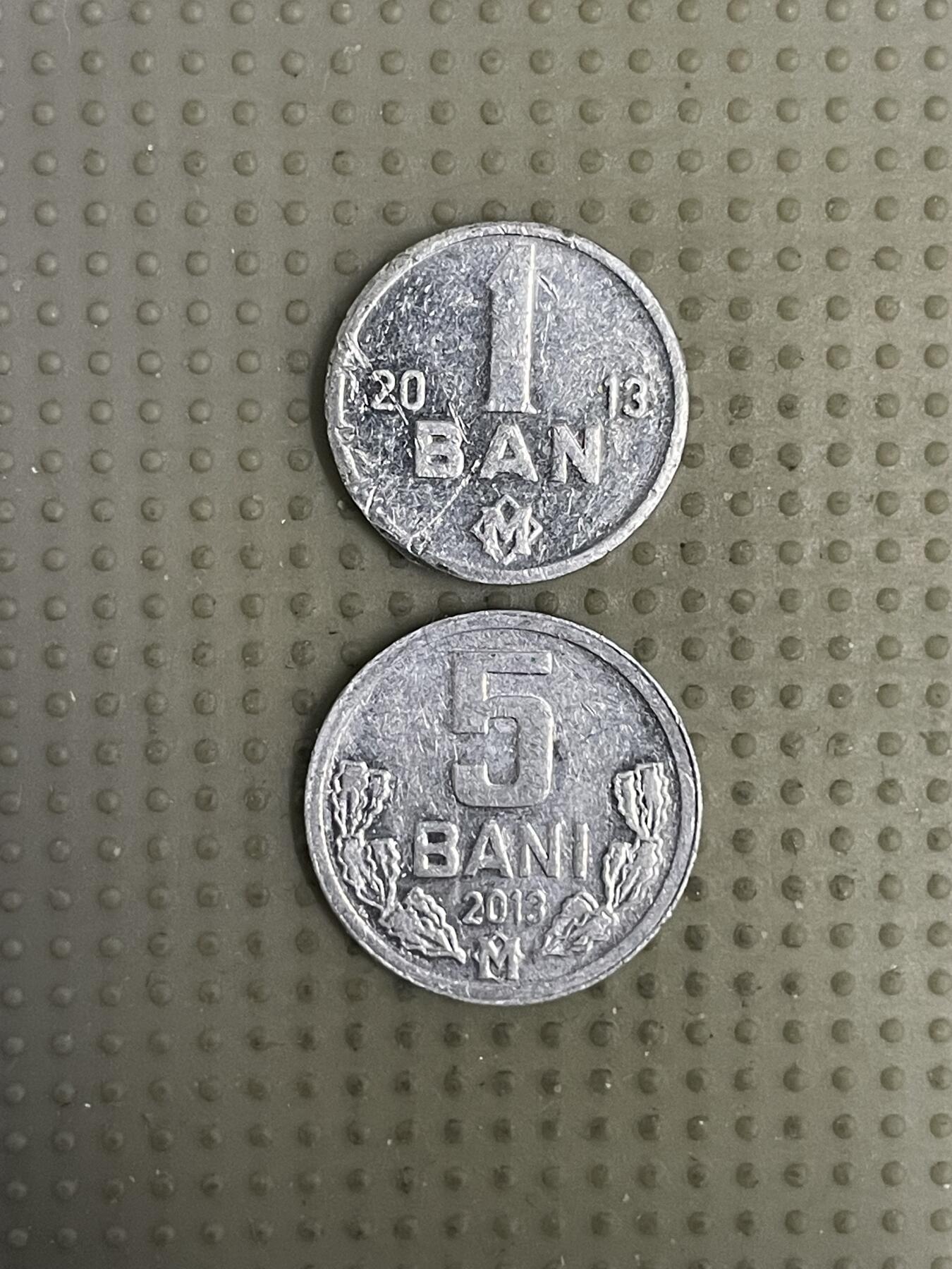 2026年第10场各国散币拍卖（总第160场）16.17两天外出，18号可以发货 摩尔多瓦2013年2枚