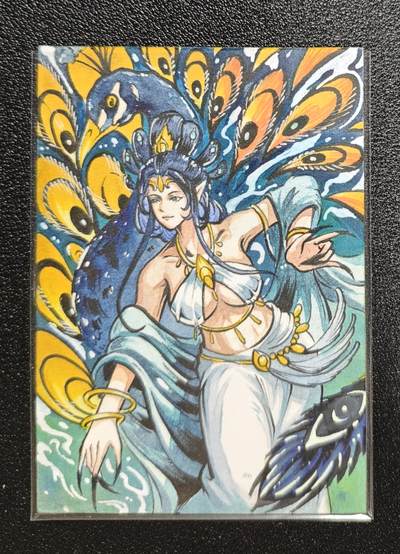 天玑星卡拍第161期《1.15周四截拍》持续收拍收评中 满赠卡需备注 - 【手绘卡】Rubick 孔雀公主 手绘卡