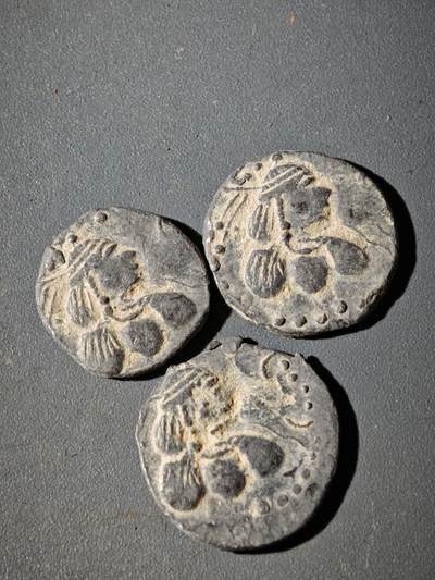 106期回流戒指饰品杂件纪念章丝路钱币专场 - B3丝路币一组