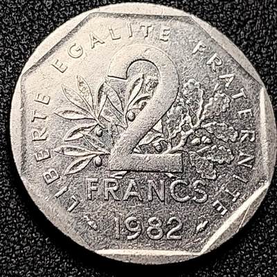 泉币菌-第168场- 精品福利场 - 法国2法郎镍币 播种女神 26.5mm 欧洲币