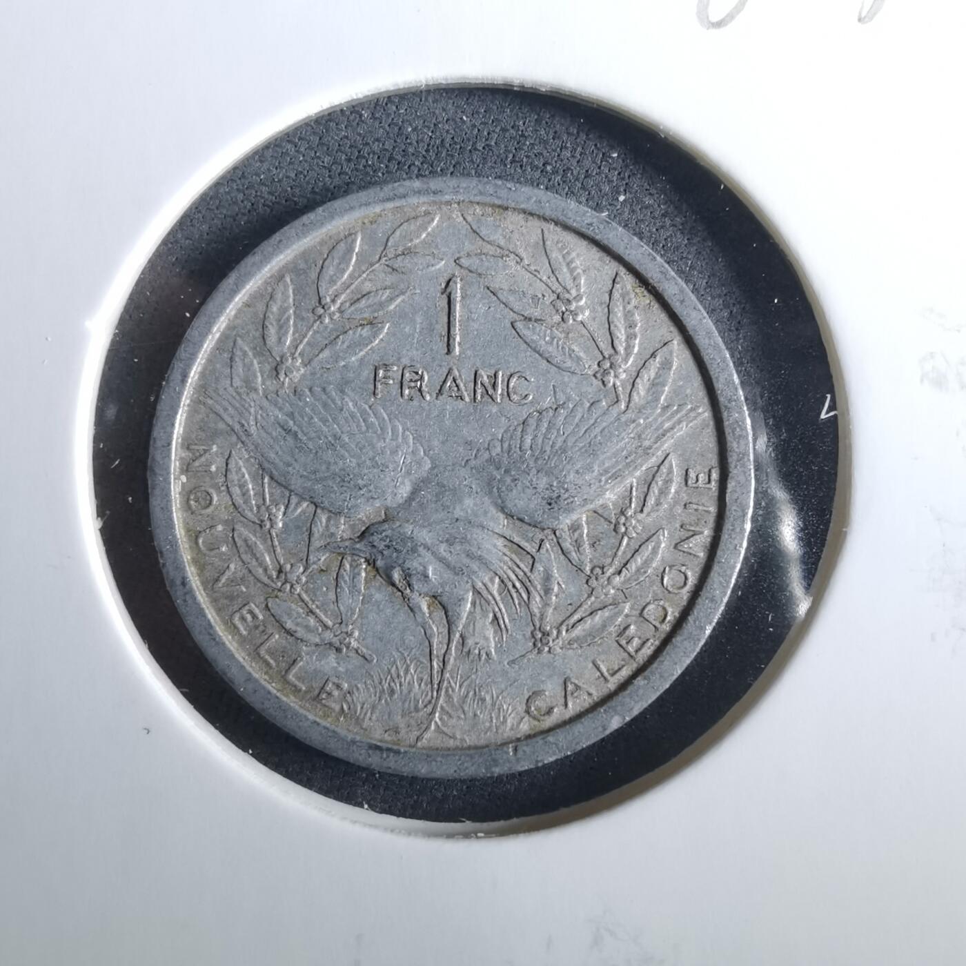 沼泽如烟--第960场 法属新喀里多尼亚1949年1法郎