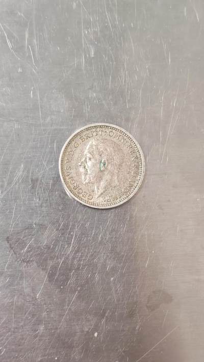 小银币 - 1936年英国3便士银币