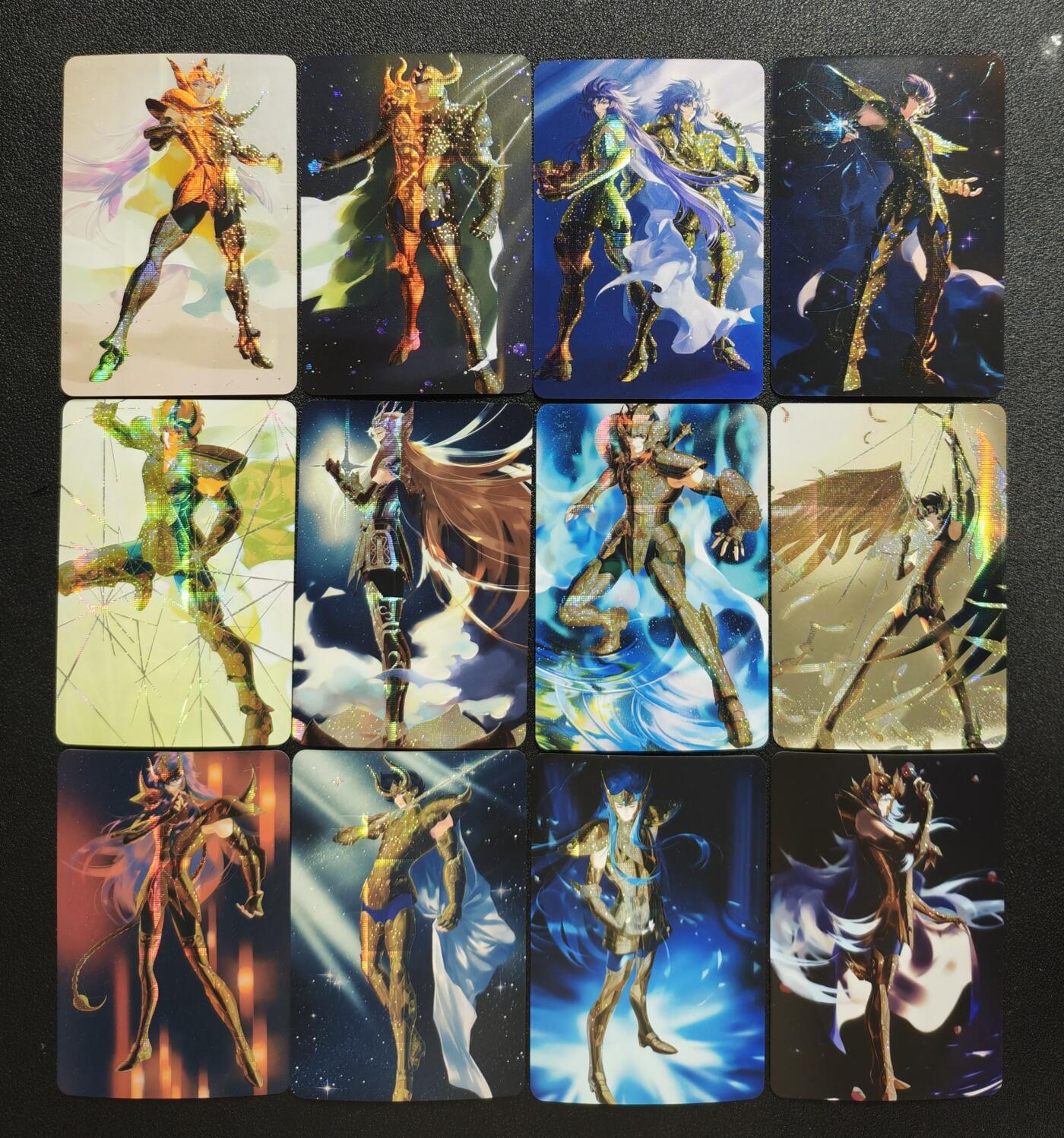 天玑星卡拍第161期《1.15周四截拍》持续收拍收评中 满赠卡需备注 宁缺卡牌 圣斗士星矢 纱布闪 十二张