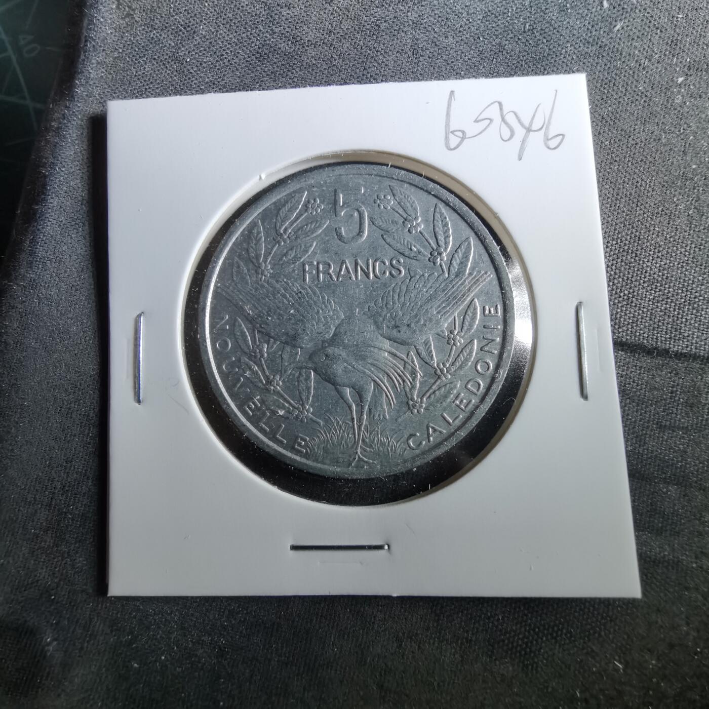 沼泽如烟--第960场 法属新喀里多尼亚1992年5法郎