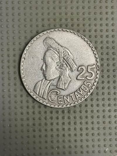 2026年第11场各国散币拍卖（总第161场）16.17两天外出，18号可以发货 - 危地马拉1966年25分