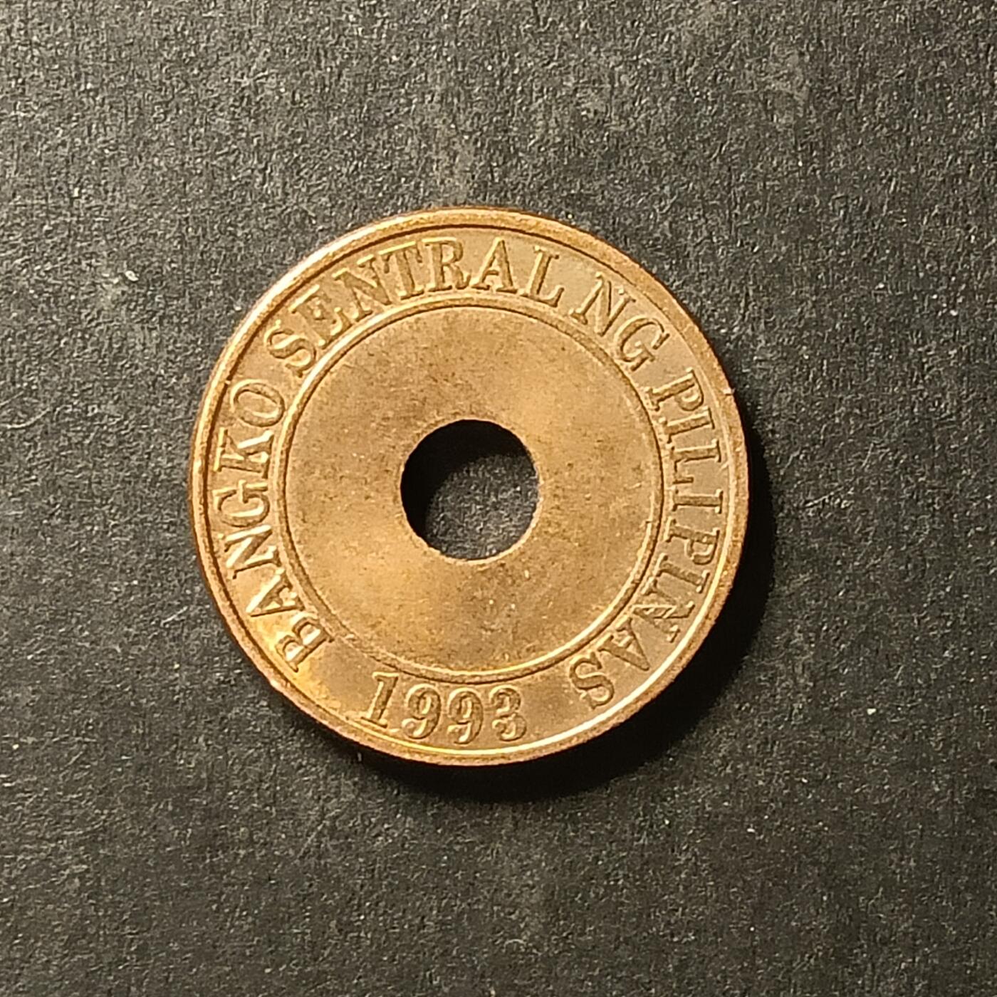 逸泉钱币2026A世界散币纸币纪念币专场A第一场 89 菲律宾5生丁园孔币