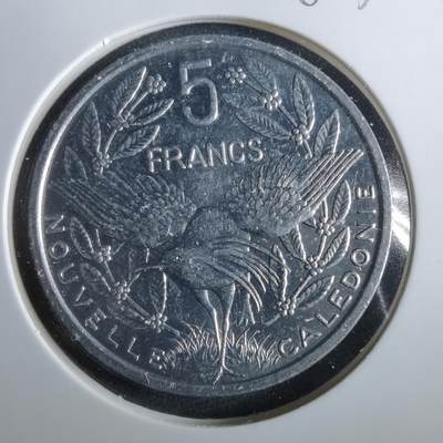 沼泽如烟--第960场 - 法属新喀里多尼亚2010年5法郎