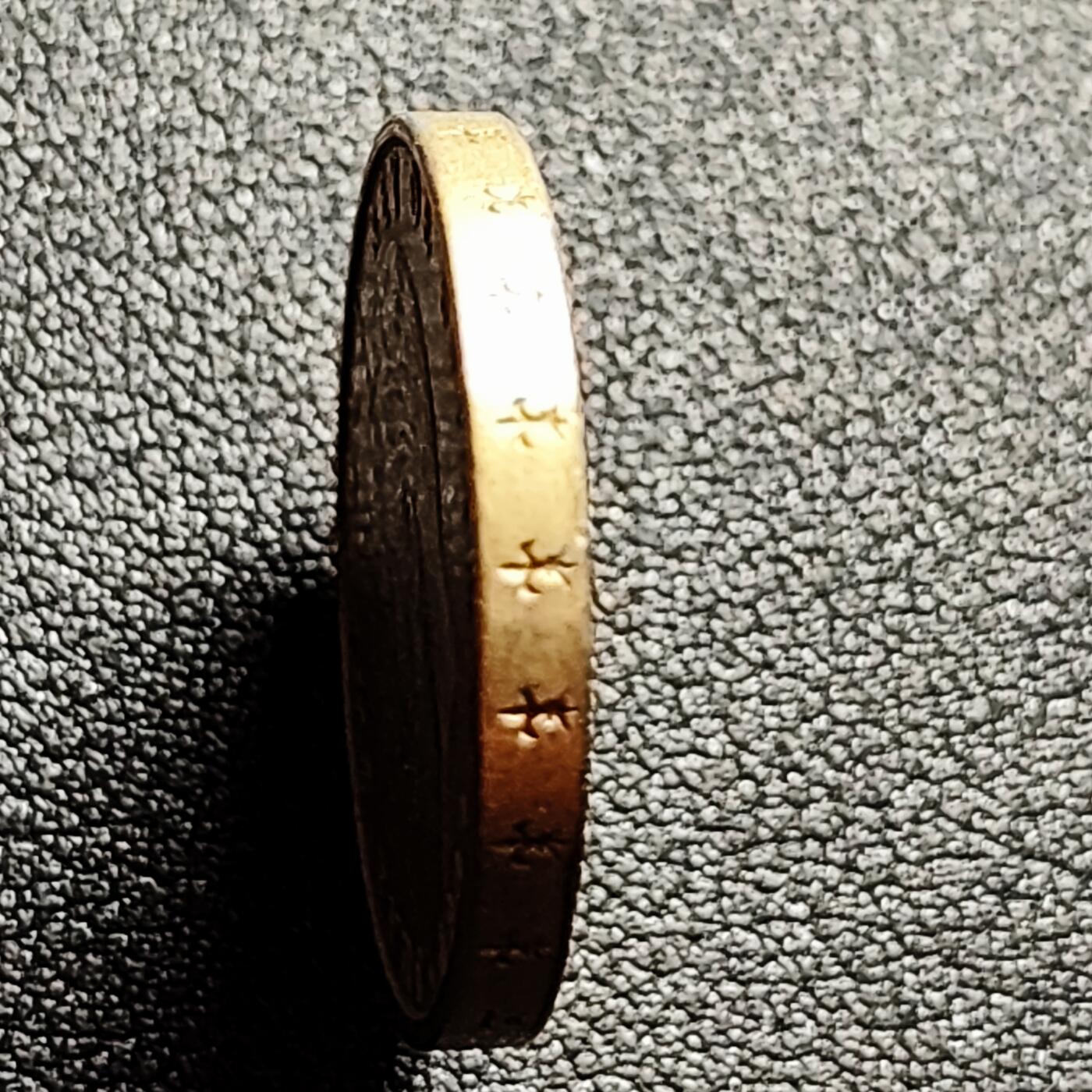 泉币菌-第168场- 精品福利场 双柱 西班牙100比萨塔硬币 80年代版 直径24.5MM加厚黄铜币 花边