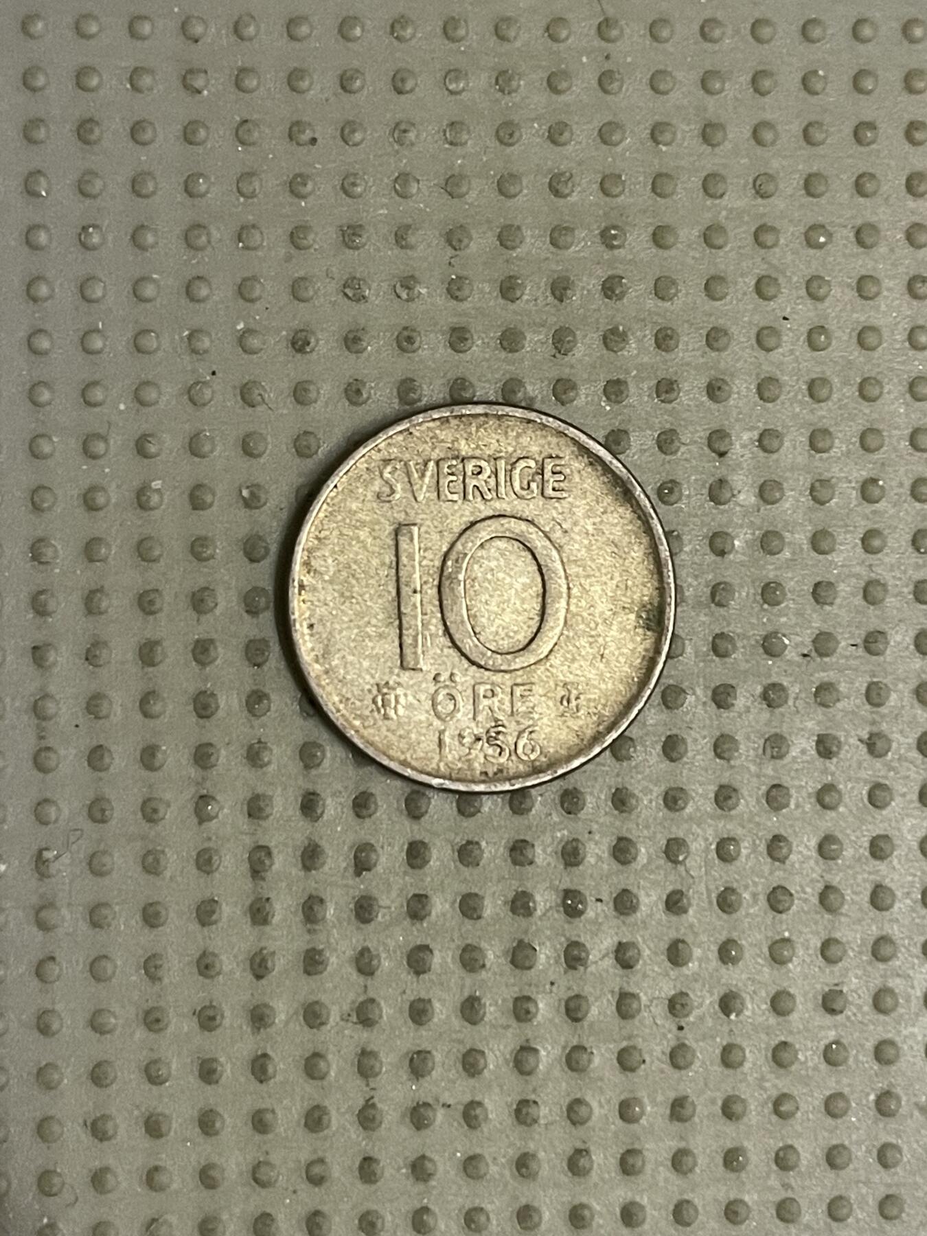 2026年第9场各国散币拍卖（总第159场） 瑞典1956年10欧尔银币