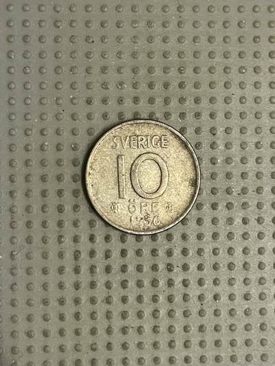 2026年第9场各国散币拍卖（总第159场） - 瑞典1956年10欧尔银币