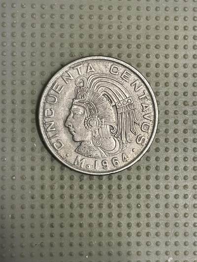 2026年第11场各国散币拍卖（总第161场）16.17两天外出，18号可以发货 - 墨西哥1964年50分