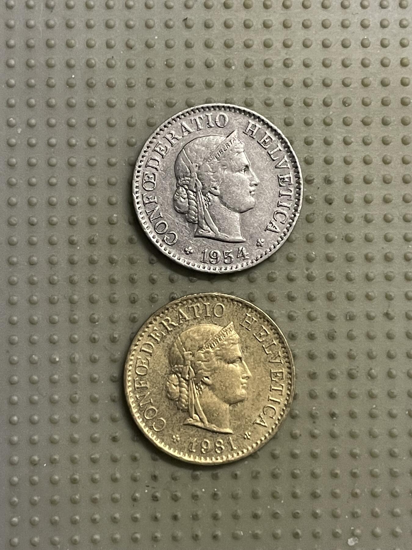 2026年第10场各国散币拍卖（总第160场）16.17两天外出，18号可以发货 瑞士5生丁2枚