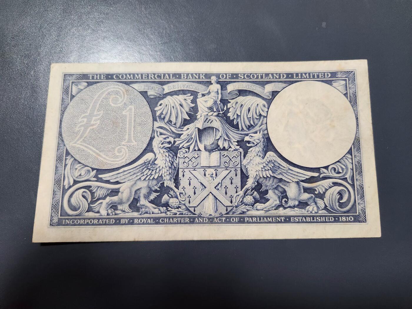 1月15号晚上8点 外国纸币自动截拍第8场 苏格兰美品