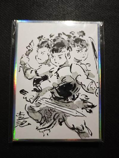 满200包邮！！龙虎卡牌-七二场（满200元包邮，无佣金，每周六结拍，欢迎送拍） - 签绘色纸 一泡 - 三头哪吒