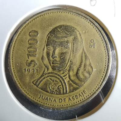 沼泽如烟--第960场 - 墨西哥1991年1000比索