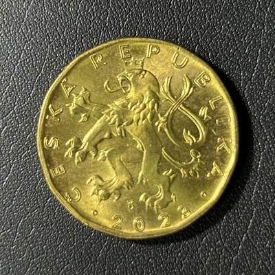 【铜匠收藏】★第136场★客户代拍 散币场，无寄存！！无佣金，30包邮。不满30元，支付5元运费。《接受代拍 代送NGC评级》 - 2023年捷克20克朗铜币 unc