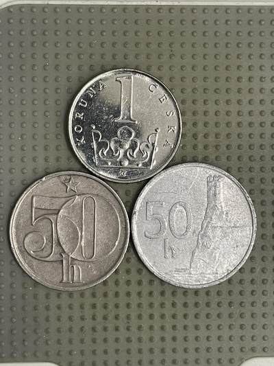 2026年第10场各国散币拍卖（总第160场）16.17两天外出，18号可以发货 - 捷克斯洛伐克3枚