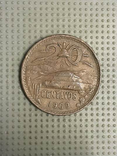 2026年第11场各国散币拍卖（总第161场）16.17两天外出，18号可以发货 - 墨西哥1969年50分