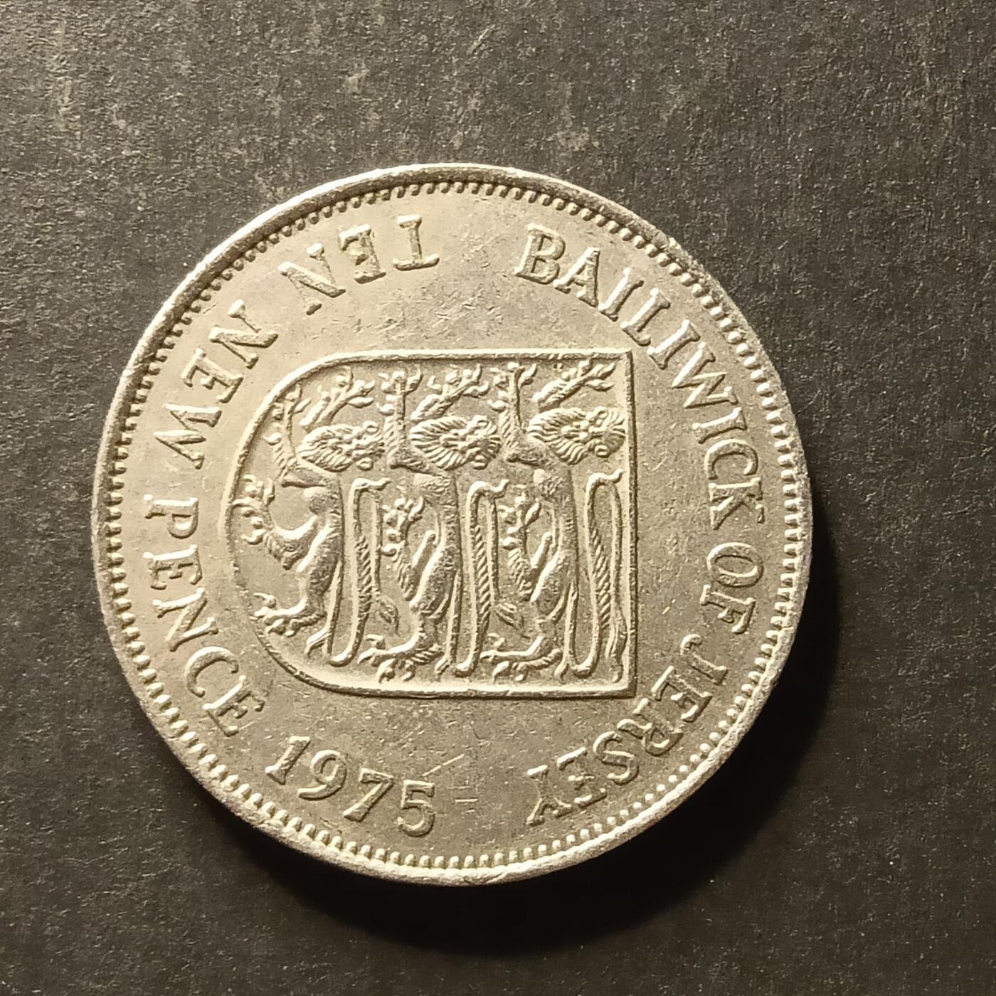 逸泉钱币2026A世界散币纸币纪念币专场A第一场 18 泽西岛1新便士