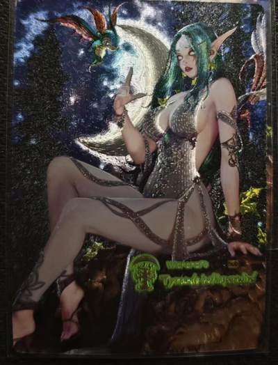 满200包邮！！龙虎卡牌-七二场（满200元包邮，无佣金，每周六结拍，欢迎送拍） - 粗闪2张 奇点 暗夜精灵二渐变