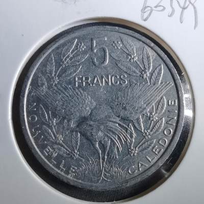 沼泽如烟--第960场 - 法属新喀里多尼亚1986年5法郎