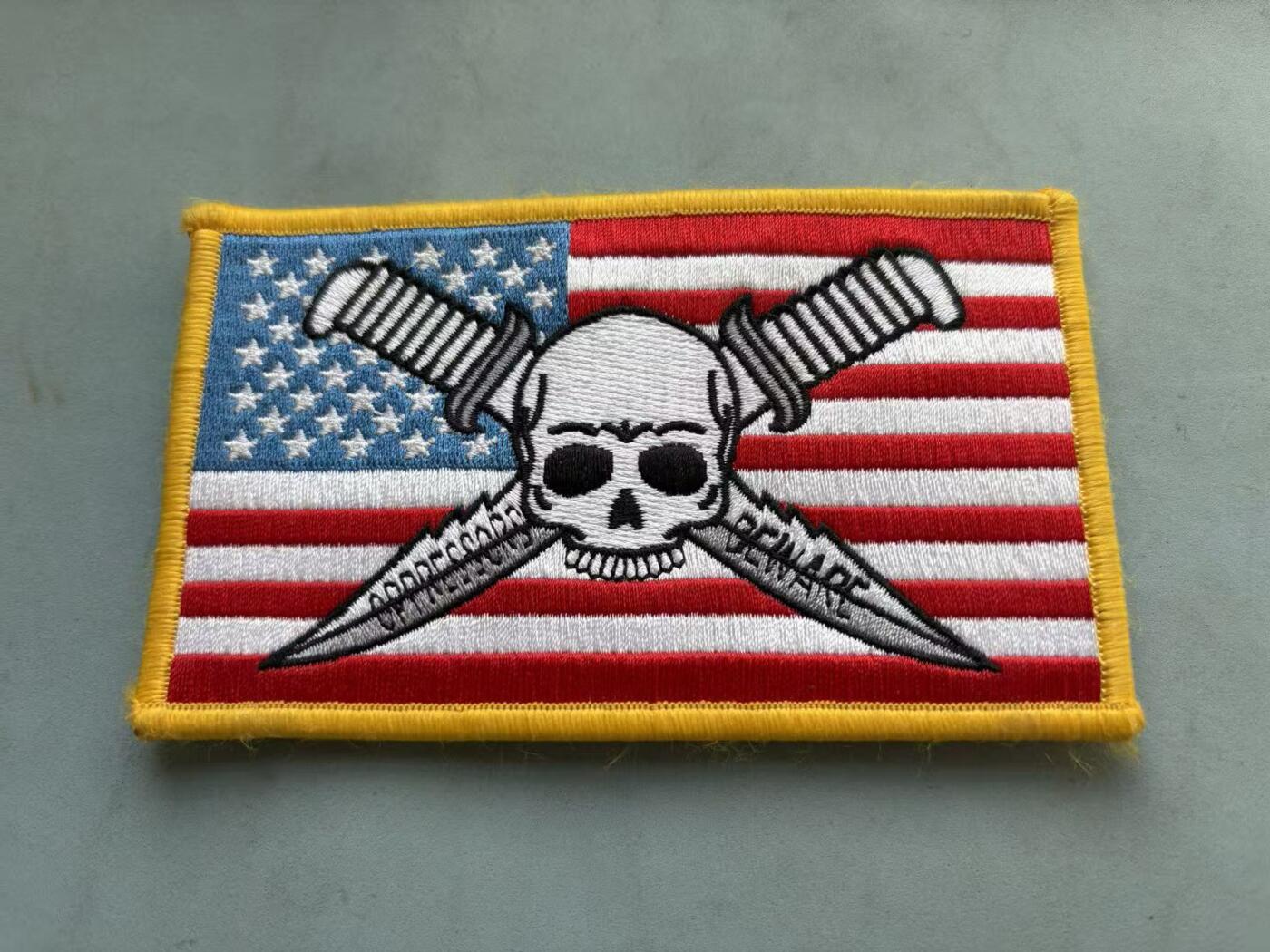 盛世勋华——号角文化勋章邮票专场拍卖第299期 美国陆军特种部队（绿色贝雷帽）臂章