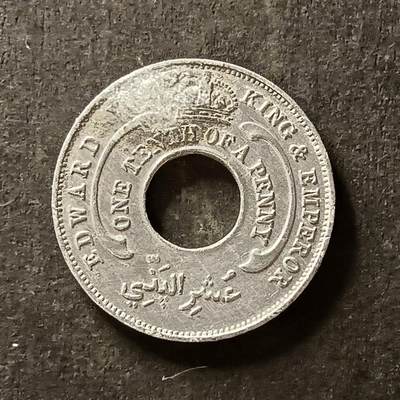 逸泉钱币2026A世界散币纸币纪念币专场A第一场 - 79 英属西非1便士