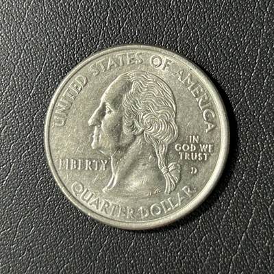 【铜匠收藏】★第136场★客户代拍 散币场，无寄存！！无佣金，30包邮。不满30元，支付5元运费。《接受代拍 代送NGC评级》 - 美国2000D马萨诸塞州25美分铜币