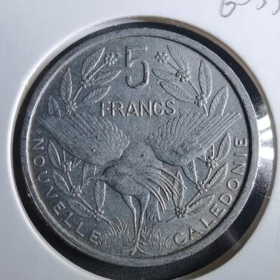 沼泽如烟--第960场 - 法属新喀里多尼亚1952年5法郎