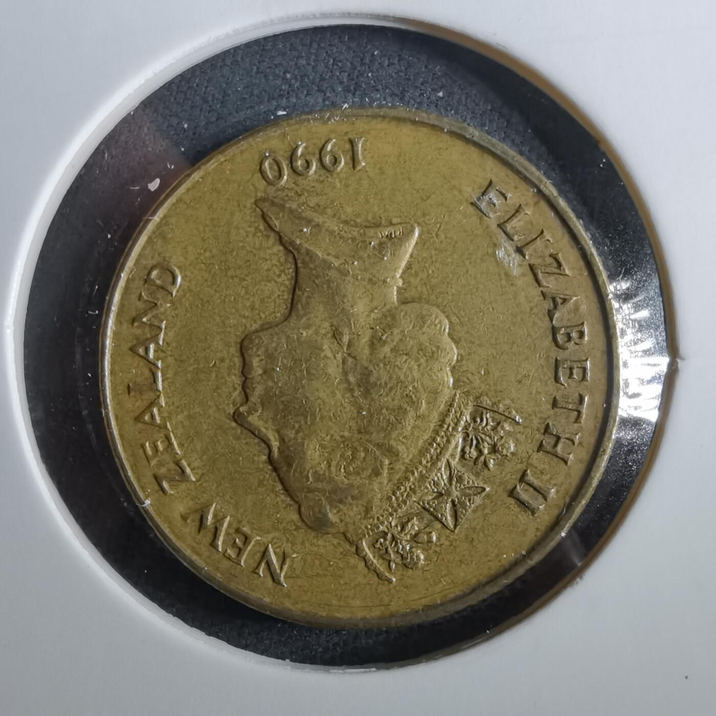 沼泽如烟--第960场 新西兰1990年一元