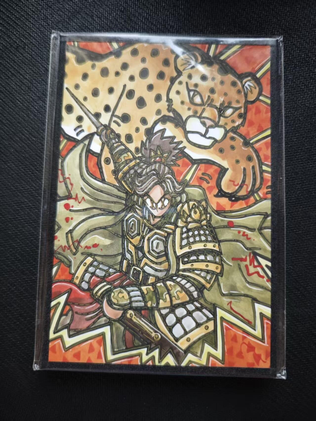 满200包邮！！龙虎卡牌-七二场（满200元包邮，无佣金，每周六结拍，欢迎送拍） A6色纸 waiwai三国 孙策