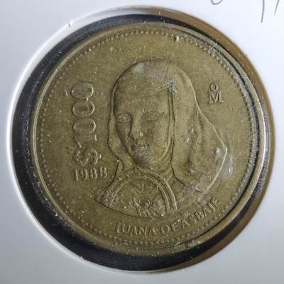 沼泽如烟--第960场 - 墨西哥1988年1000比索