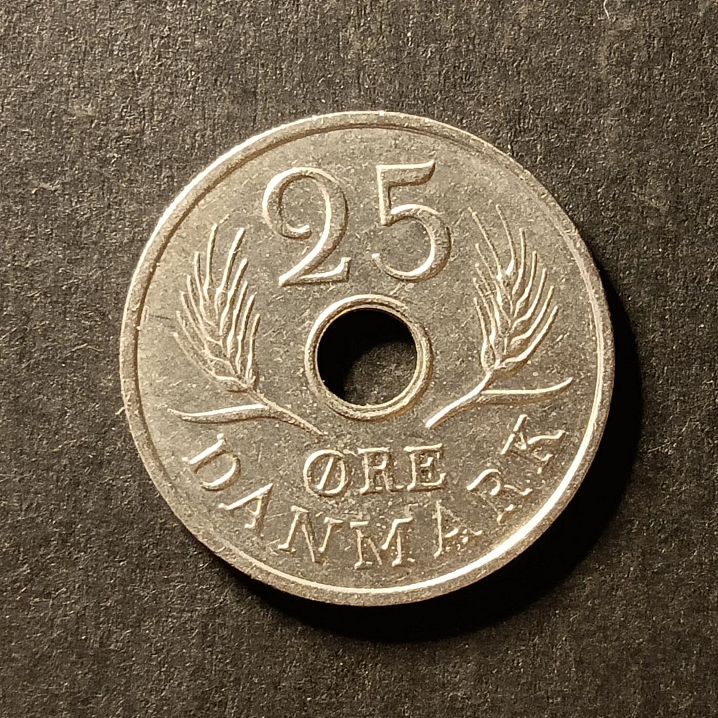 逸泉钱币2026A世界散币纸币纪念币专场A第一场 63 丹麦25欧尔